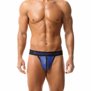 Locker Perforated Jockstrap- Blue