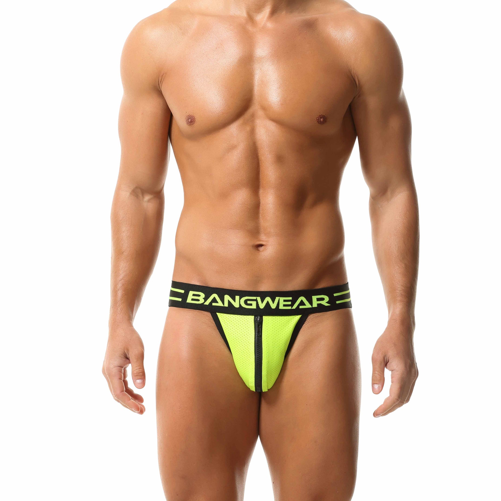 Locker Perforated Jockstrap- Green