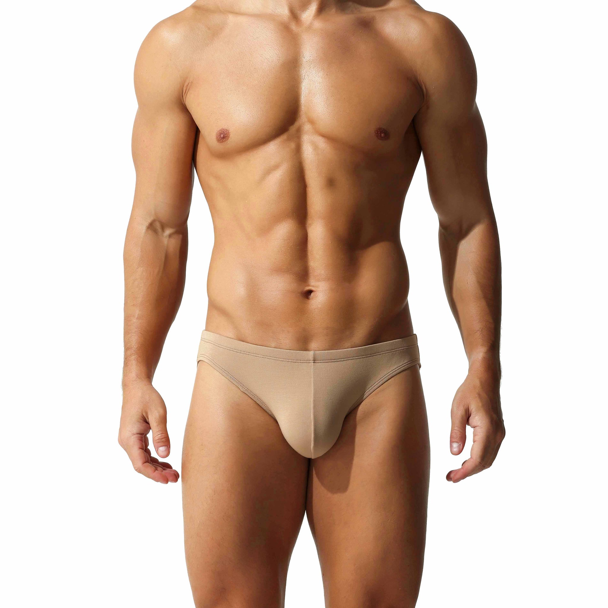 Boomerang Brief-Tan